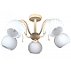 Люстра на штанге Natali Kovaltseva 75146/5C BEIGE GOLD