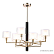 Потолочная люстра Crystal Lux MAESTRO SP-PL5+5 GOLD