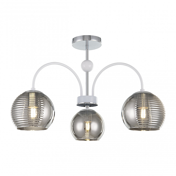 Люстра на штанге Arte Milano Napoli 320719/3 CR+WH