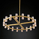 Люстра на штанге Delight Collection Arcachon KM1000P-36 brass