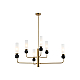 Люстра на штанге Ambrella Light High Light Ceramo Modern LH53263