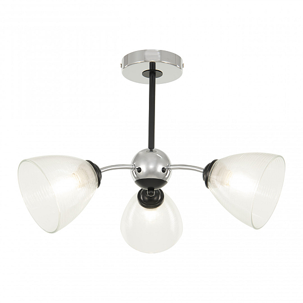 Люстра на штанге Arte Milano Napoli 329007/3 CR.BK
