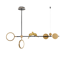 Люстра на штанге Arte Lamp Toliman A2613SP-4BK