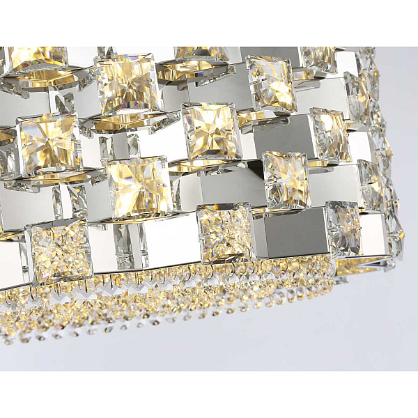 Подвесная люстра с хрусталем Ambrella light High Light LH41001
