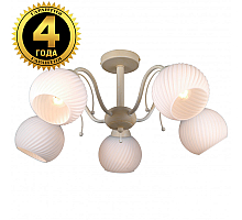 Люстра на штанге Natali Kovaltseva 75146/5C BEIGE GOLD