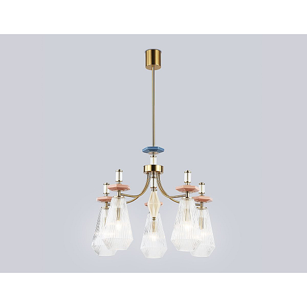 Люстра на штанге Ambrella Light High Light Ceramo Modern LH53183