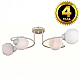 Люстра на штанге Natali Kovaltseva 81400/4C BEIGE GOLD