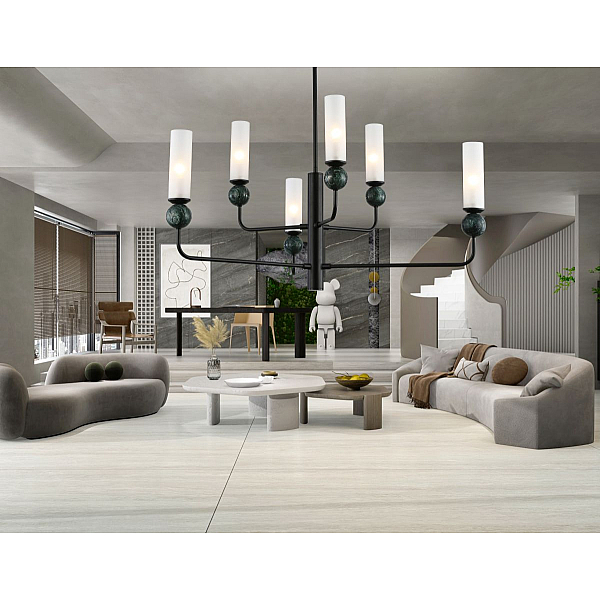 Люстра на штанге Ambrella Light High Light Ceramo Modern LH53274