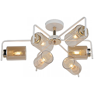 Люстра на штанге Illumico IL8248-6COU-79 WH GD