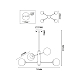 Потолочная люстра MyFar Solve MR1330-4P