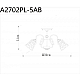 Потолочная люстра Arte Lamp Nicole A2702PL-5AB