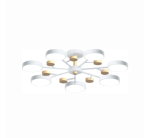 Люстра на штанге LED4U L3205-800 WH