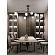 Люстра на штанге Delight Collection 8119P/6 black
