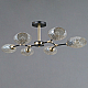 Светильник потолочный Illumico IL0272-6CSQ-25 BK AB TRENTO