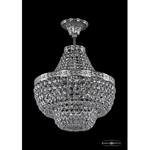 Люстра на штанге Bohemia Ivele Crystal 19101/H1/35IV Ni
