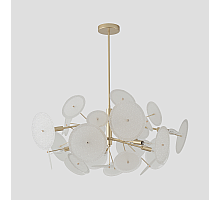Люстра на штанге Crystal Lux DANDELION SP10 GOLD