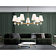 Люстра на штанге Ambrella Light High Light Ceramo Classic LH75045