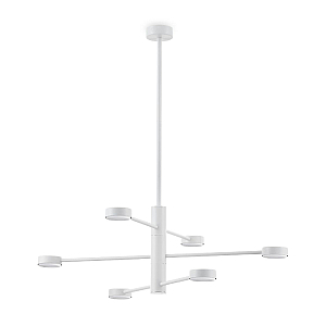 Люстра на штанге Freya Tactic FR5363CL-06W