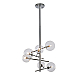 Люстра на штанге Delight Collection Globe Mobile MX19009070-6A chrome