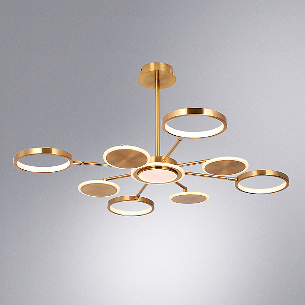 Потолочная светодиодная люстра Arte Lamp Sienna A1363PL-8PB