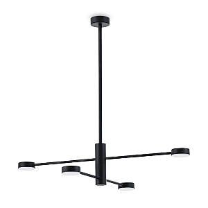 Люстра на штанге Freya Tactic FR5363CL-04B