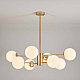 Люстра на штанге ImperiumLoft Roundi Brass 305756-23