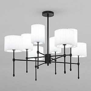 Люстра на штанге Eurosvet Notturno 60162/8 черный Smart a065663