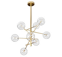 Люстра на штанге DeLight Collection Globe Mobile 9307P-8A gold