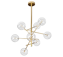 Люстра на штанге DeLight Collection Globe Mobile 9307P-8A gold