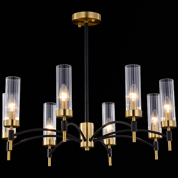 Потолочный светильник ILLUMICO IL5177-8PLS-29 BRASS TUBO
