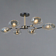 Светильник потолочный Illumico IL0272-6CSQ-25 BK AB TRENTO