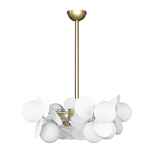 Люстра на штанге Loft IT Matisse 10008/8 white