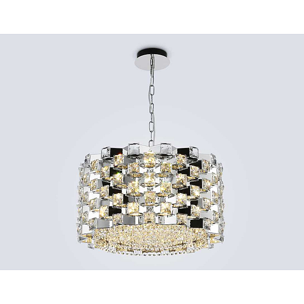 Подвесная люстра с хрусталем Ambrella light High Light LH41001