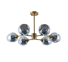 Люстра на штанге Arte Lamp Yuka Smoky A7759PL-6PB