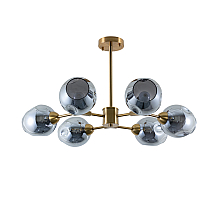 Люстра на штанге Arte Lamp Yuka Smoky A7759PL-6PB