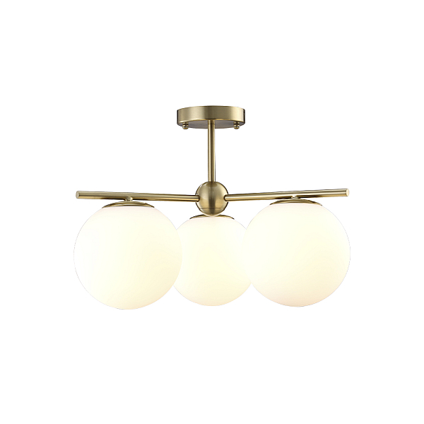 Подвесная люстра Crystal Lux FELIZ SP-PL3 BRONZE/WHITE