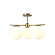 Подвесная люстра Crystal Lux FELIZ SP-PL3 BRONZE/WHITE