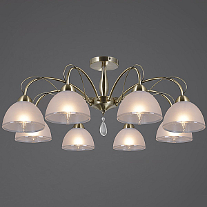 Люстра на штанге Illumico IL0506-8CSQ-25AB ELITE