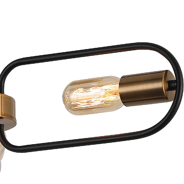 Потолочная люстра Illumico IL8253-3COU-79 BK GD
