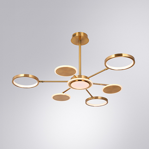 Потолочная светодиодная люстра Arte Lamp Sienna A1363PL-6PB