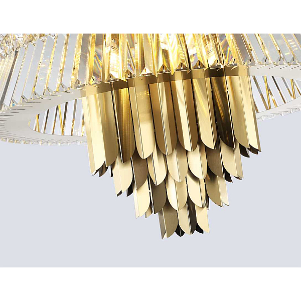 Подвесная люстра с хрусталем Ambrella light High Light LH41023