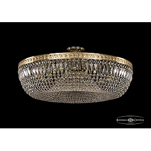 Люстра на штанге Bohemia Ivele Crystal 19041/90IV G