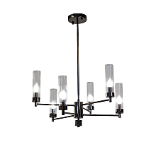 Люстра на штанге AM Group INDIGO SP6 PEARL BLACK