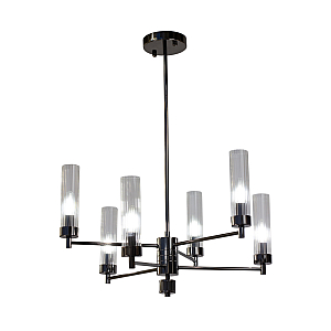 Люстра на штанге AM Group INDIGO SP6 PEARL BLACK