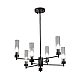 Люстра на штанге AM Group INDIGO SP6 PEARL BLACK