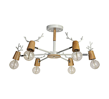 Люстра на штанге Loft IT Sven 10024/6 White
