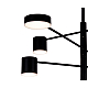Подвесная светодиодная люстра Kink Light Мекли 07650-8D,19(4000K)