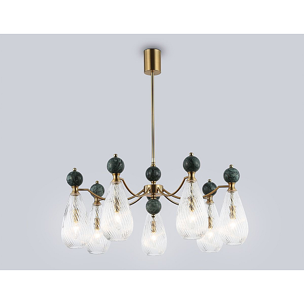 Люстра на штанге Ambrella Light High Light Ceramo Modern LH53293