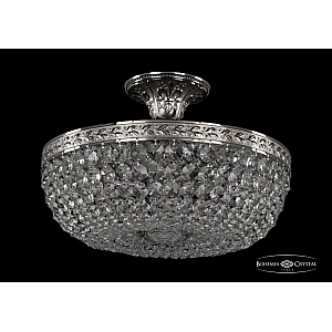 Люстра на штанге Bohemia Ivele Crystal 19151/35IV Ni