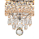 Люстра на штанге Natali Kovaltseva ROCOCO 81407/4C CHROME